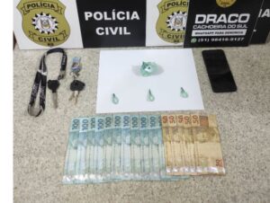 Homem é preso por tráfico no Bairro Soares