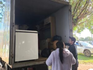 Famílias atingidas pela cheia do Rio Jacuí começam a voltar para casa