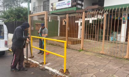 Escolas municipais ganham guarda-corpos